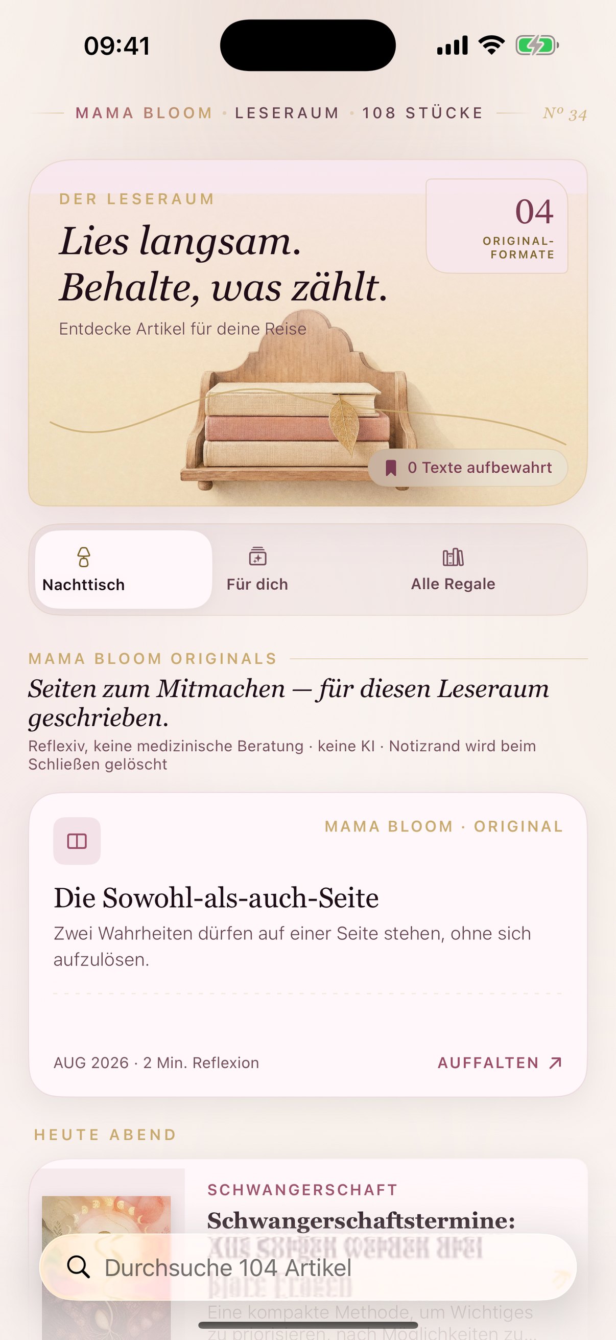 Die illustrierte Bibliothek von Mama Bloom